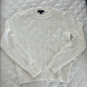 J. Crew Perforated Sweater